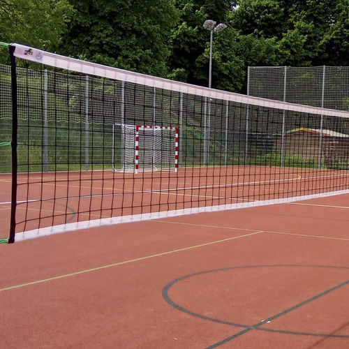 Filet de volleyball en polypropylène - 33008 - artec Sportsgeräte GmbH - noir / 4 mm / de compétition