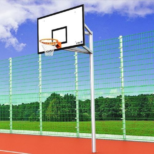 Poteau de basket pour usage extérieur - 37500-1 - artec Sportsgeräte GmbH - fixe / en aluminium / EN 1270