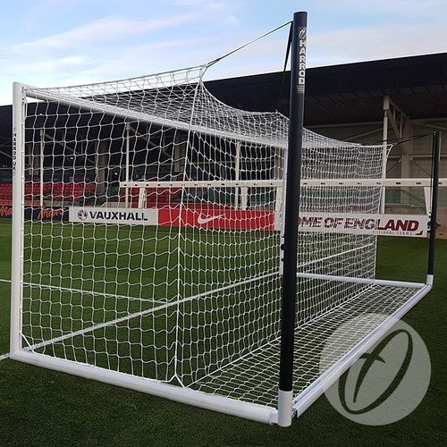 But de football en métal - FBL-693 - Harrod Sport - fixe / transportable / blanc