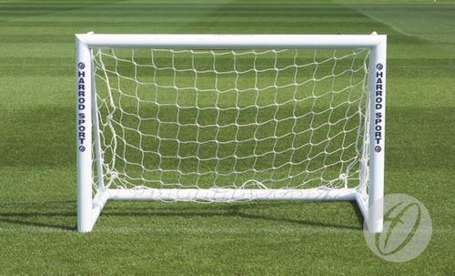 But de football en métal - FBL-609 - Harrod Sport - transportable / blanc / thermo-laqué