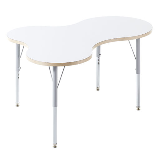Table contemporaine - Up &amp; down - EduHermex - en mélaminé / avec piètement en métal / modulable