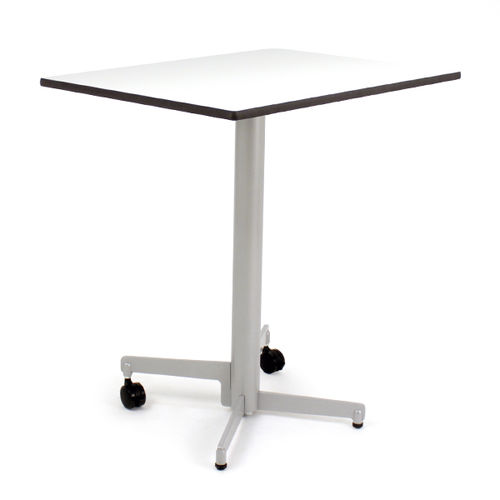 Bureau sur pied - HPremium - EduHermex - contemporain / en fibre de bois / droit