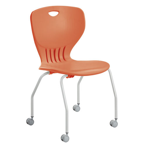 Chaise contemporaine - ANTA - EduHermex - d'intérieur / en polypropylène / avec piètement en acier