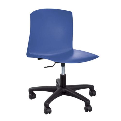 Chaise contemporaine - Nordic - EduHermex - d'intérieur / en polypropylène / avec piètement en métal