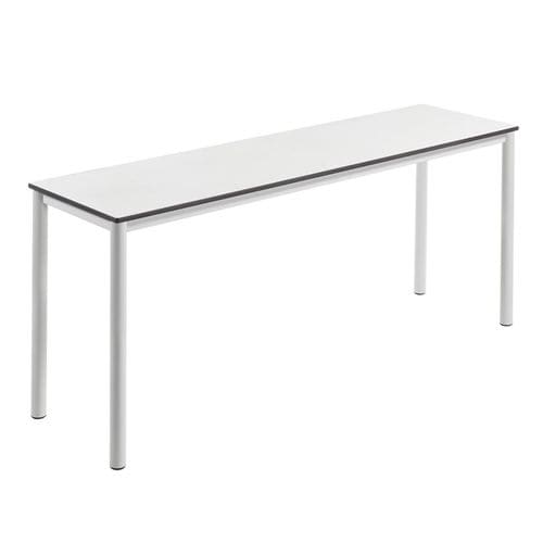 Table contemporaine - Menorca - EduHermex - en fibre de bois / avec piètement en métal / rectangulaire