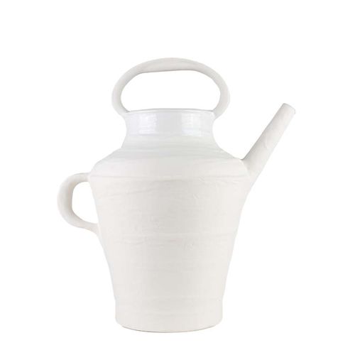Vase contemporain - BIANCO LATTE 08 - LANDO - en céramique / fait main / de table