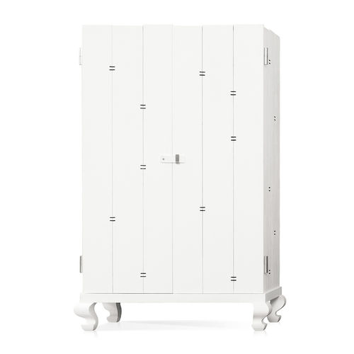 Armoire contemporaine - HAUTE COUTURE - LANDO - en chêne / en bois massif / à portes battantes