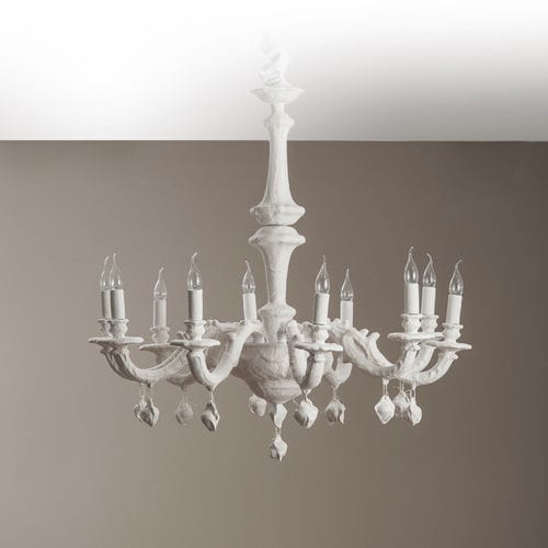 Lustre classique - MATERIA 10 - LANDO - en céramique / 10 ampoules / professionnel