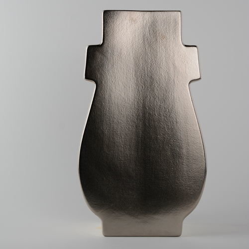 Vase contemporain - MOON 03 - LANDO - en céramique / fait main / de table