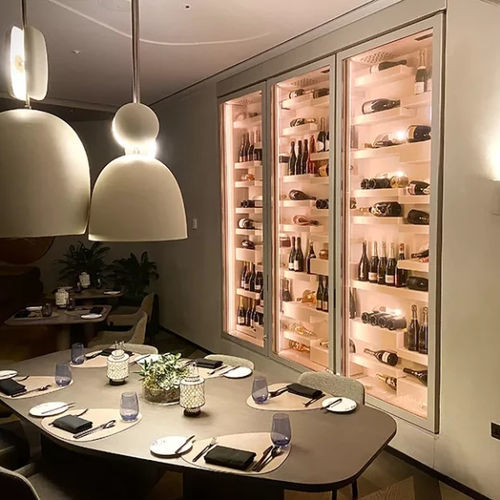 Cave à vin de service - SMARTICE - professionnelle / encastrable / en acier