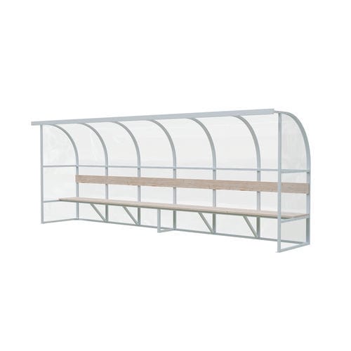 Abri de touche pour 12 personnes - 1010512 - Nordic Sport - en polycarbonate / en aluminium / en bois
