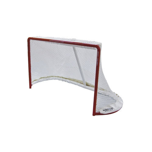 But de hockey en acier - INTERNATIONAL - Nordic Sport - fixe / rouge / thermo-laqué