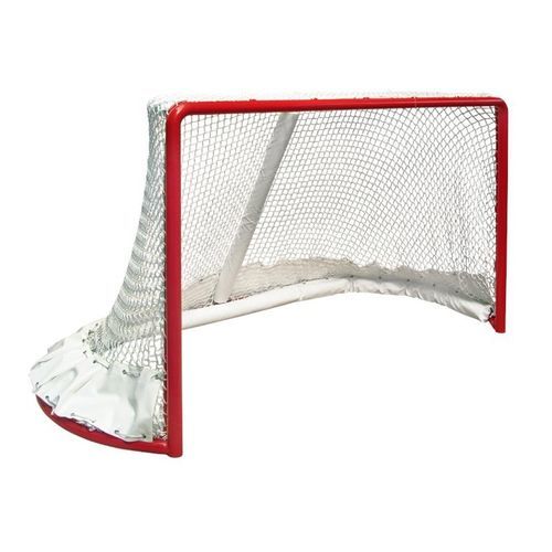 But de hockey en métal - 25 000 - SPORT TRANSFER Sp. z o.o. - à sceller / rouge / thermo-laqué