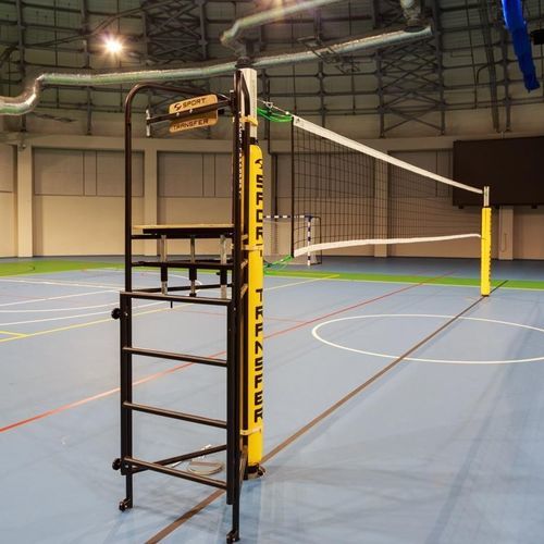 Chaise d'arbitre de volley - 11 006 - SPORT TRANSFER Sp. z o.o. - mobile / en acier / noire