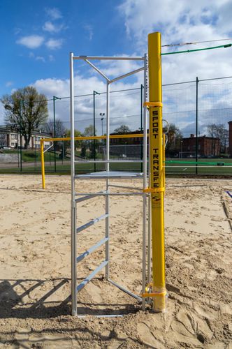 Chaise d'arbitre de volley - 11 005/A - SPORT TRANSFER Sp. z o.o. - mobile / en aluminium / argentée