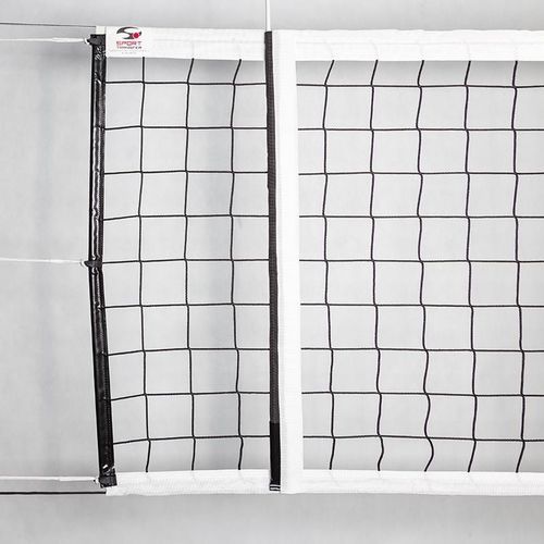 Filet de volleyball en polypropylène - 5088/N/A - SPORT TRANSFER Sp. z o.o. - noir / 3 mm / de compétition
