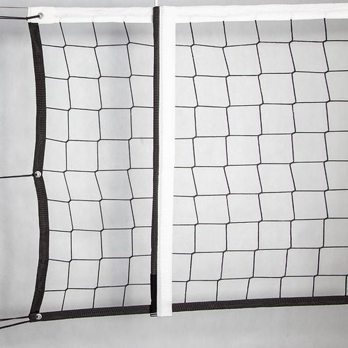 Filet de volleyball en polypropylène - 5033/A - SPORT TRANSFER Sp. z o.o. - noir / 3 mm / de compétition