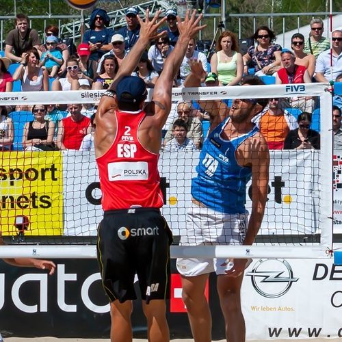 Filet de volleyball en polypropylène - 515/N/A - SPORT TRANSFER Sp. z o.o. - noir / 4 mm / de compétition