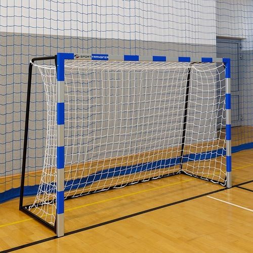 But de handball en aluminium - 13 031 - SPORT TRANSFER Sp. z o.o. - mobile / blanc / thermo-laqué