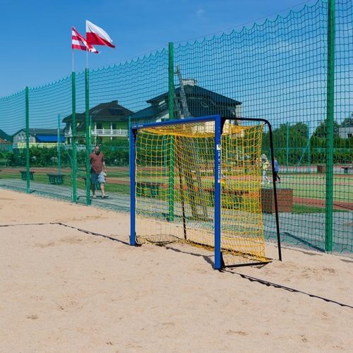 Filet de handball en polypropylène - 114 - SPORT TRANSFER Sp. z o.o. - blanc / noir / vert