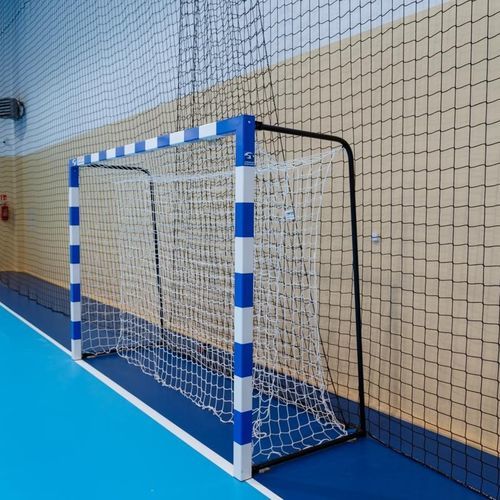 Filet de handball en polyéthylène - 112 - SPORT TRANSFER Sp. z o.o. - blanc / noir / vert