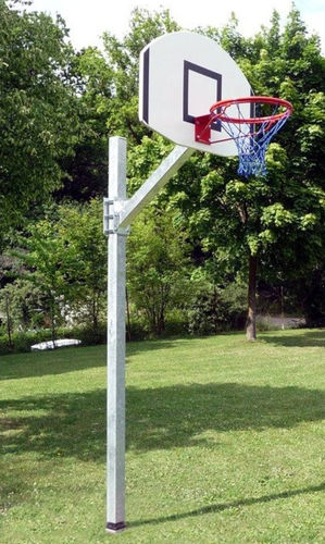 Poteau de basket pour usage extérieur - 1-30-FUN2 - Pesmenpol - entérré / en acier galvanisé / en acier