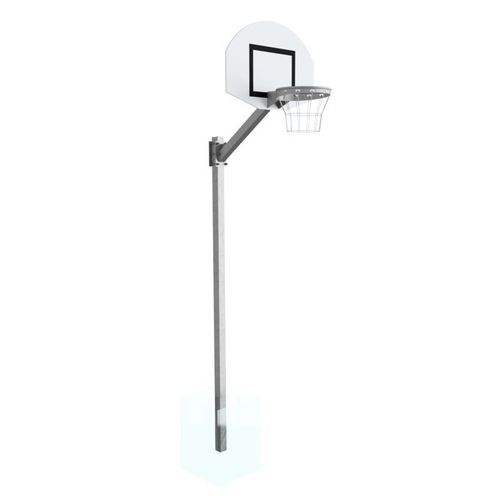 Poteau de basket pour usage extérieur - 1-30-FUN1 - Pesmenpol - entérré / en acier / d'entraînement