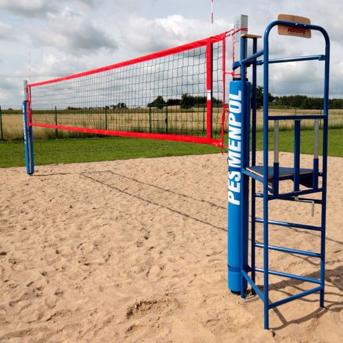 Podium d'arbitre de volley - 2-46 - Pesmenpol - à roues / transportable / en acier