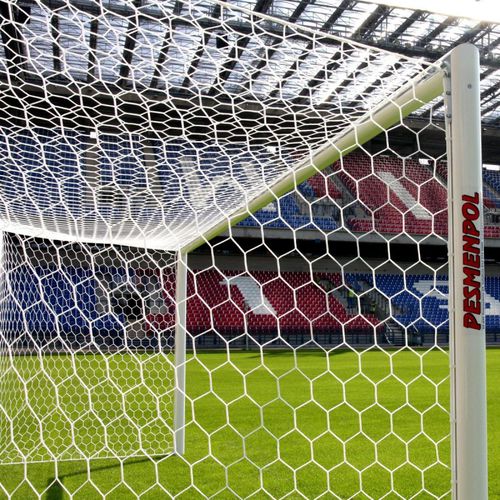 Filet de football en PE - 9-07 - Pesmenpol - en PP / blanc / noir