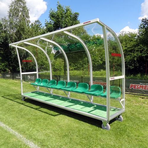 Abri de touche pour 4 personnes - 20-311-PL - Pesmenpol - pour 3 personnes / pour 2 personnes / en polycarbonate