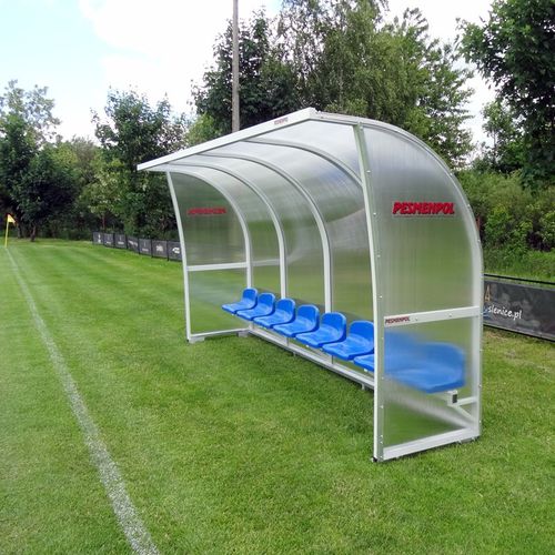 Abri de touche pour 4 personnes - 20-301-PK - Pesmenpol - pour 3 personnes / pour 2 personnes / en polycarbonate