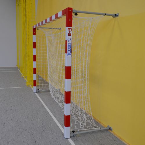But de handball en aluminium - 8-03-1 - MTB Group Sp.J. - fixe / blanc/rouge / peint