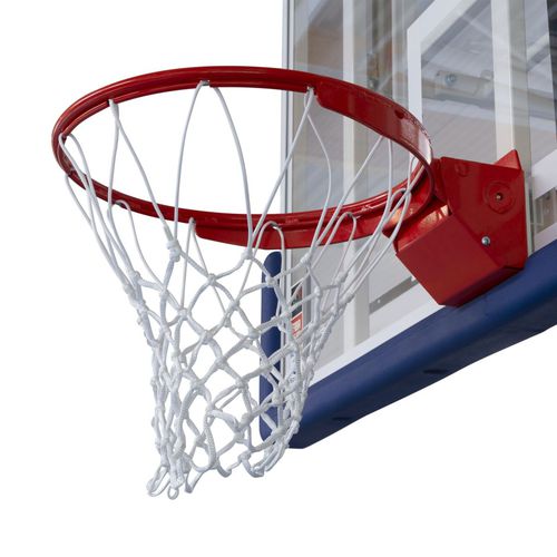 Filet de basket en nylon - 3457351 - Schelde Sports - blanc / 4 mm / de compétition