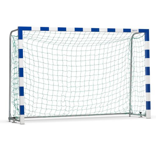 But de handball en aluminium - 1615730 - Schelde Sports - fixe / blanc/bleu / thermo-laqué