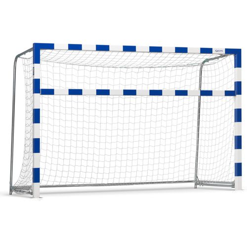 But de handball en aluminium - 1615760 - Schelde Sports - fixe / blanc/bleu / thermo-laqué