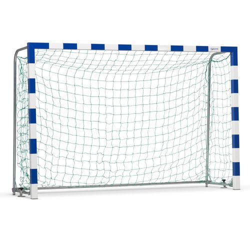 Filet de handball en polyéthylène - 1615205 - Schelde Sports - vert / trapézoïdal / à maille carrée