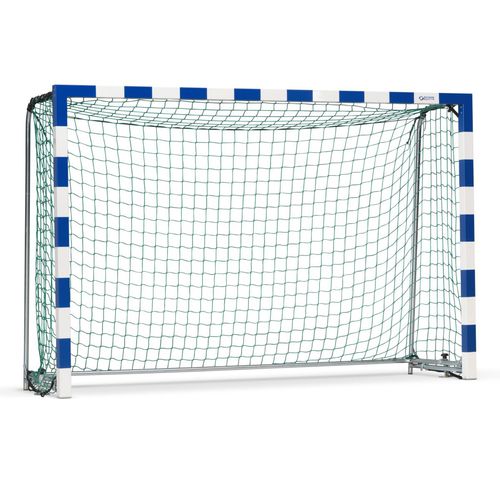 Filet de handball en polypropylène - 1615216 - Schelde Sports - vert / trapézoïdal / à mailles rectangulaires