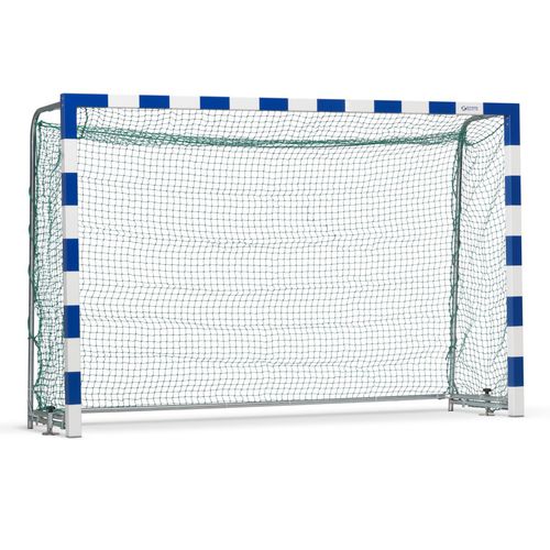 Filet de handball en polyéthylène - 1615209 - Schelde Sports - vert / trapézoïdal / à maille carrée