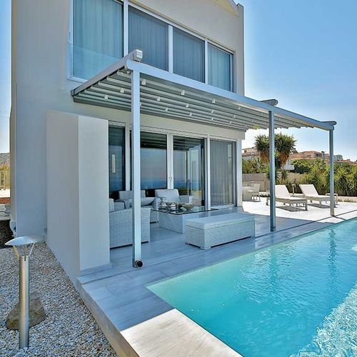Tissu pour protection solaire - RECACRIL® PROOF   - Recasens - uni / en acrylique / enduit PVC