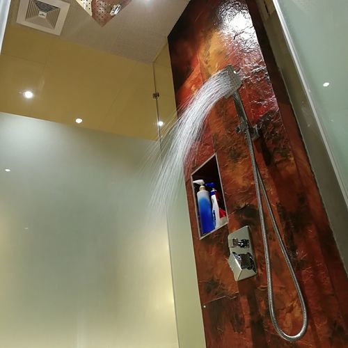 Carrelage en argile modifiée - MIST  - PHOMI - texturé / d'intérieur / d'extérieur