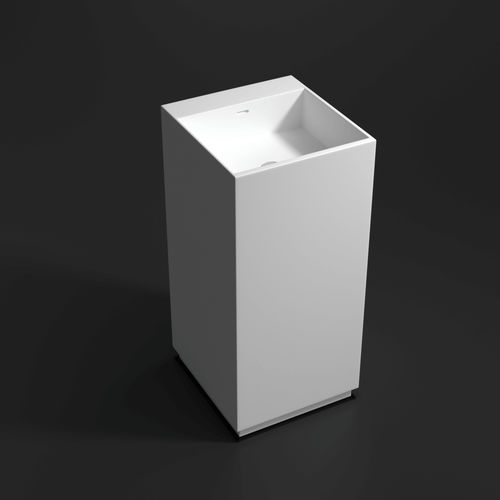 Vasque totem - 700205 - NEILUR - en Solid Surface / finition mat / carrée