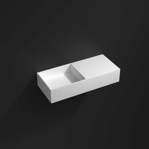 Lave-mains suspendu - 700330 - NEILUR - rectangulaire / en Solid Surface