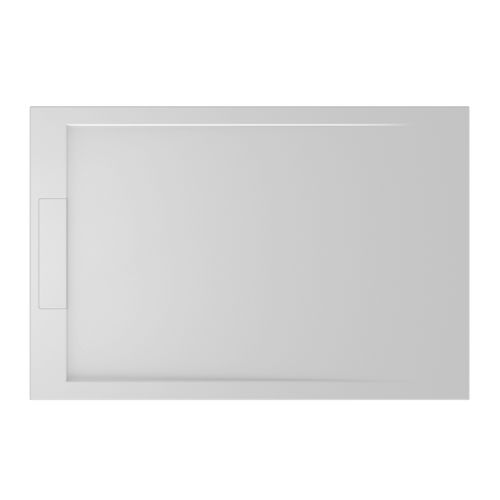 Receveur de douche rectangulaire - 700512 - NEILUR - à poser / extra plat / en Solid Surface