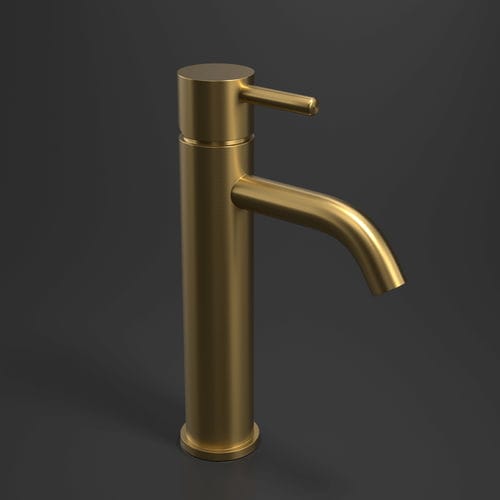 Mitigeur de vasque - R376-L - NEILUR - à poser / en acier inoxydable / de salle de bain