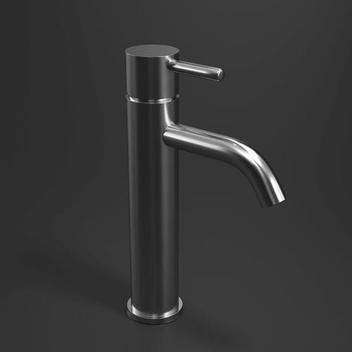 Mitigeur de vasque - R376-S - NEILUR - pour lave-mains / à poser / en inox brossé