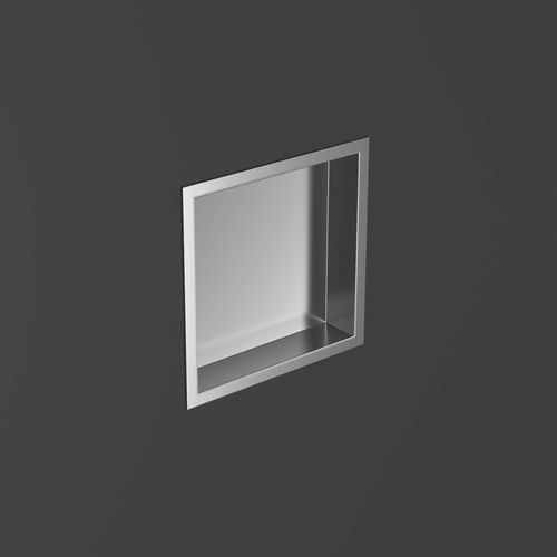 Niche murale en inox - T540-S - NEILUR - carrée / d'intérieur