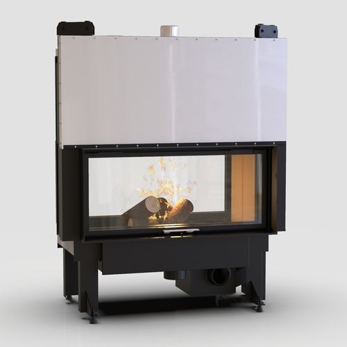 Cheminée à bois - Architectura 100x42 - REGALFIRE S.A - à encastrer / adossée / simple face