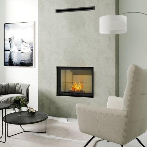 Cheminée à bois - Optimal 80 - REGALFIRE S.A - à encastrer / adossée / simple face
