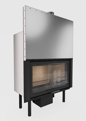 Cheminée à bois - Flat Majarda D95 - REGALFIRE S.A - encastrable / sur pied / simple face