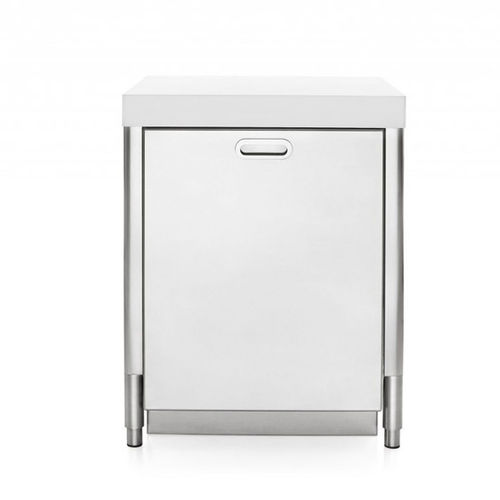 Élément de cuisine indépendant - 70C-LAVASTOVIGLIE-1 - ALPES-INOX - pose libre / avec tiroir